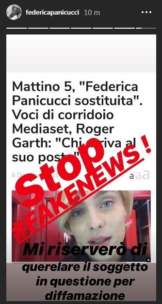 mattino 5 sostituta stop bufale