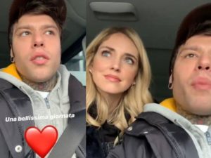 Fedez e Chiara Ferragni video instagram