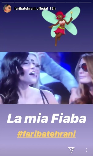 fariba dedica a giulia salemi