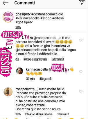 karina cascella vs rosa perrotta