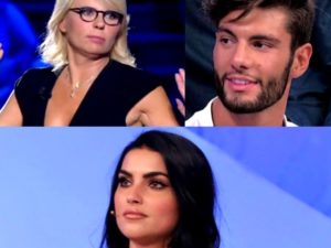 foto di maria de filippi, antonio moriconi e teresa langella