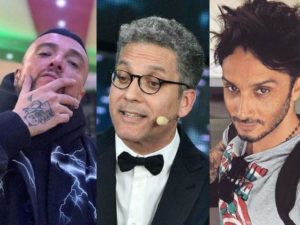 Guè Pequeno Beppe Fiorello Fabrizio Moro sanremo 2019