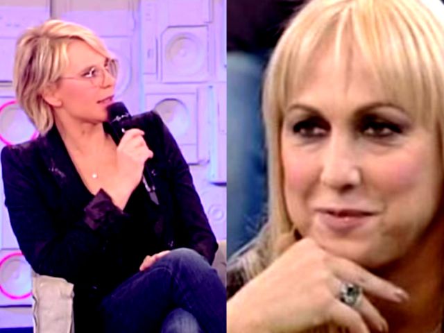 foto maria de filippi e alessandra celentano