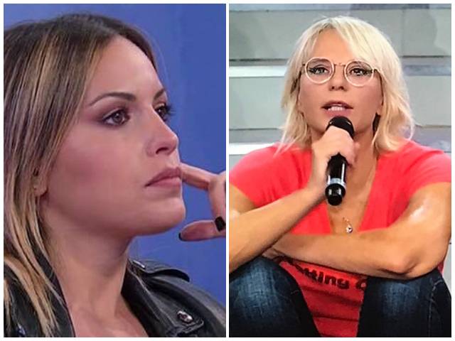 uomini e donne claudia dionigi, gesto maria