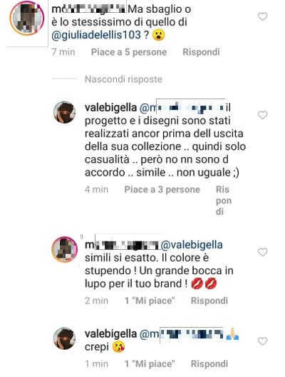 Valeria Bigella costumi 