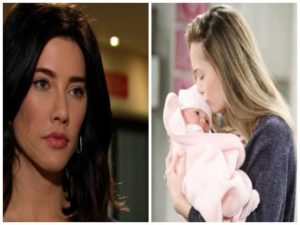 beautiful, steffy preoccupata per hope e phoebe