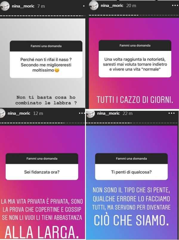 nina curiosità