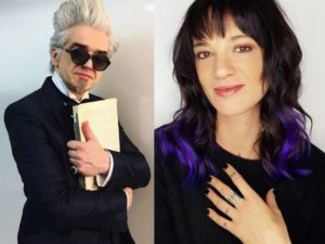 asia argento al concerto di morgan dedica