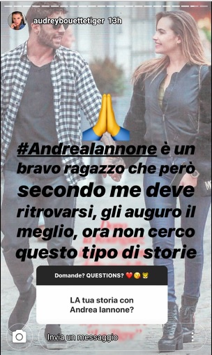 iannone audrey Bouetté lasciati