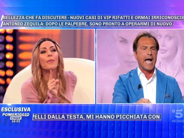 pomeriggio 5 zequila contro karina