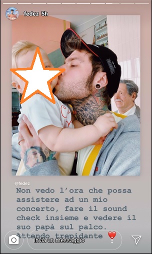 fedez dedica leone 