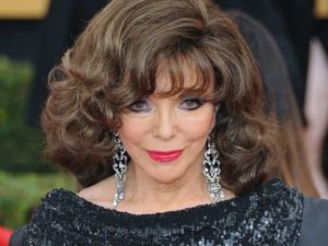 joan collins in ospedale