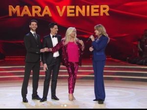 milly carlucci incidente piede