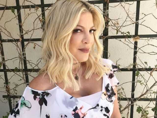 tori spelling arresto