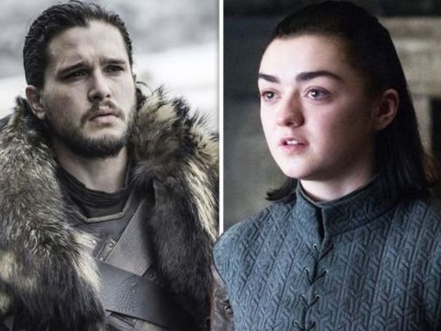 game of thrones jon e arya