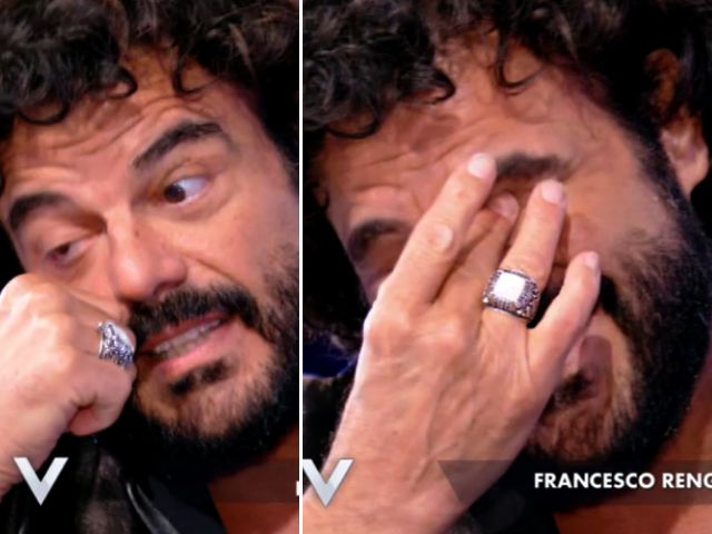 francesco renga commosso