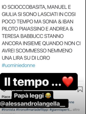 teresa langella commento fan