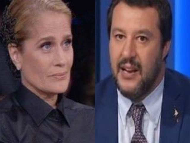 Heather Parisi contro Matteo Salvini
