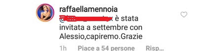 mennoia risposta fan