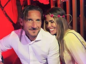 Francesco Totti e Ilary Blasi instagram