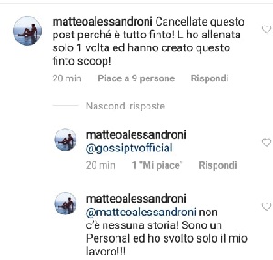 carmen matteo smentita