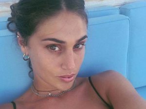 Cecilia Rodriguez selfie mare