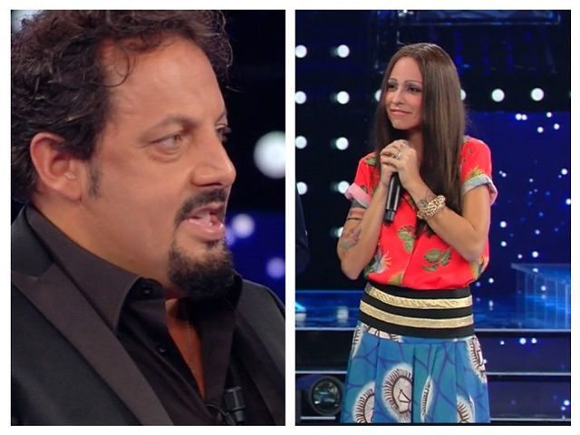 flora canto e enrico brignano a tale e quale show