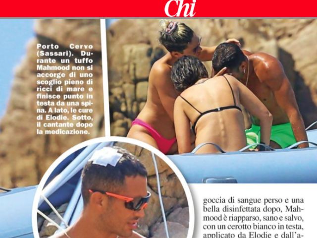 elodie e mahmood in vacanza insieme