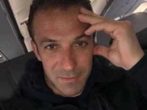 alessandro del piero primo piano selfie