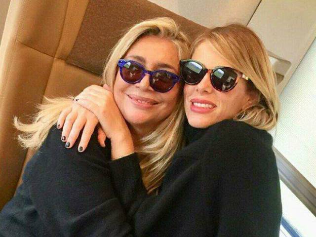 Mara Venier e Alessia Marcuzzi insieme in treno