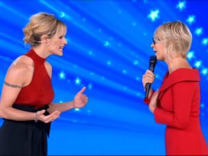 maria de filippi michelle hunziker amici celebrities