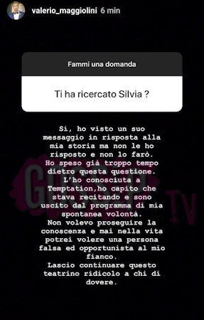 temptation island vip silvia e valerio