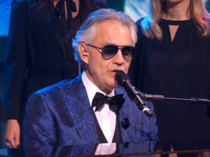 Andrea Bocelli Che tempo che fa