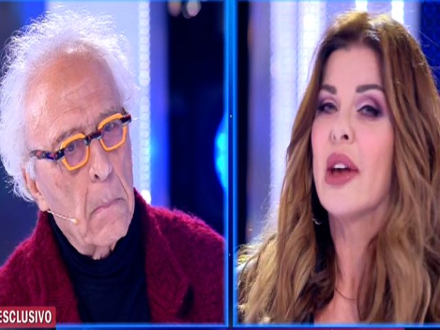 confronto a live non è la d'urso tra mughini e parietti