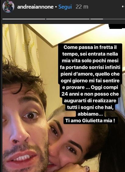 andrea giulia auguri 24 anni