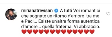 miriana trevisan amore fraterno