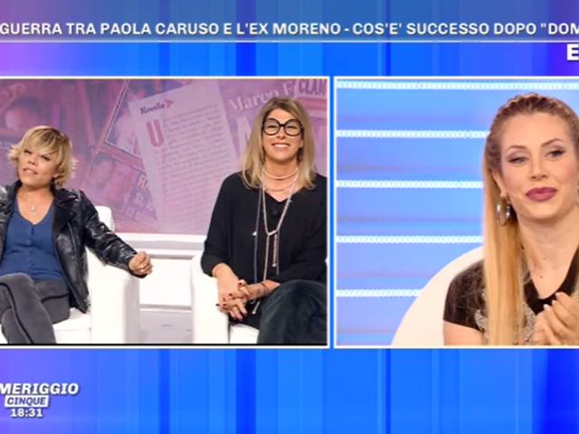 Paola Caruso e Floriana Secondi scontro Pomeriggio 5 cose gravi
