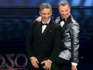 fiorello e amadeus a sanremo 2020