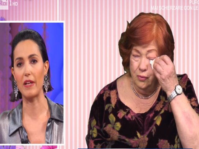 la madre di morgan a vieni da me di caterina balivo