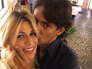 simone inzaghi e moglie