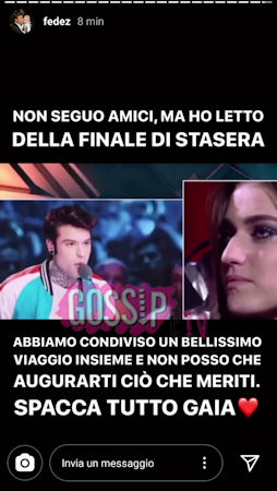 gaia gozzi e fedez