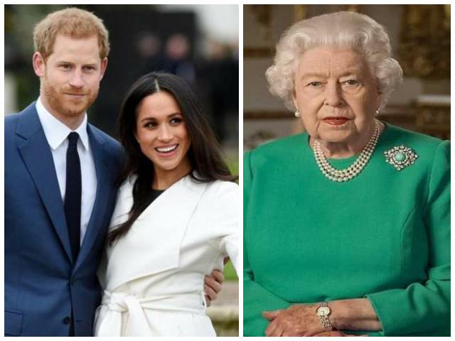 harry, meghan e la regina