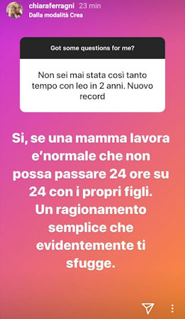 chiara ferragni critiche leone