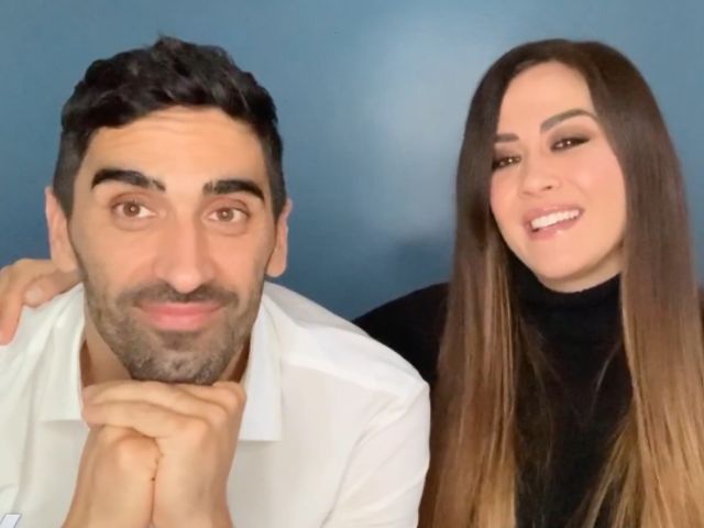 filippo magnini e giorgia palmas incinta video messaggio verissimo