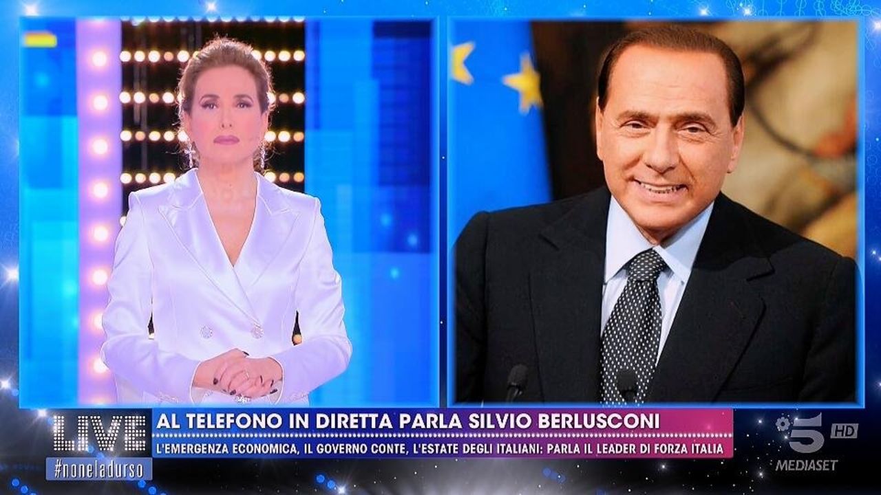 live-non è la d'urso silvio berlusconi