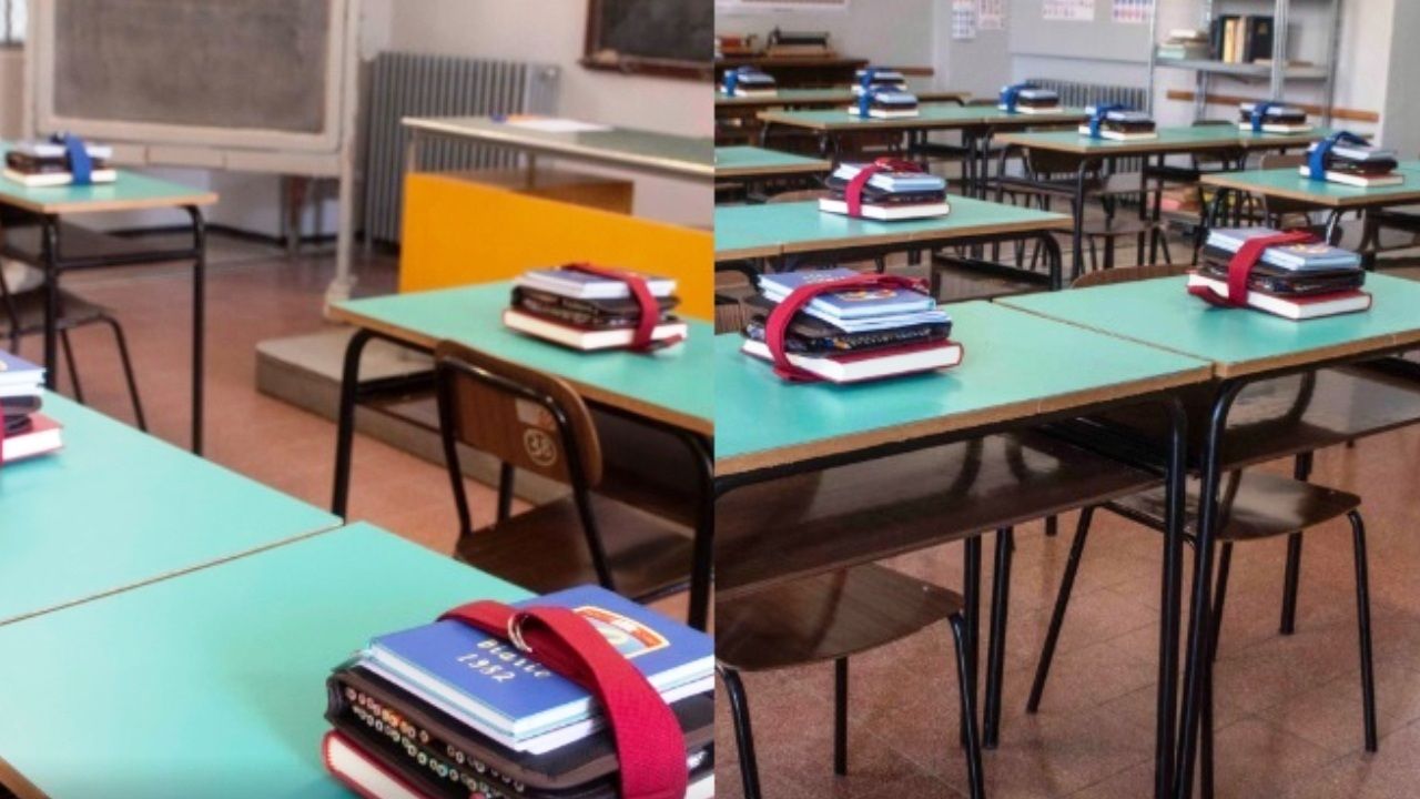 Una foto dei banchi del Collegio di Rai Due