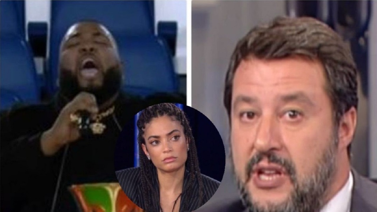 elodie difende sergio sylvestre e attacca salvini