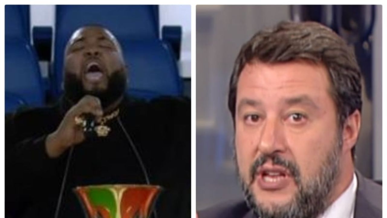 sergio sylvestre contro matteo salvini