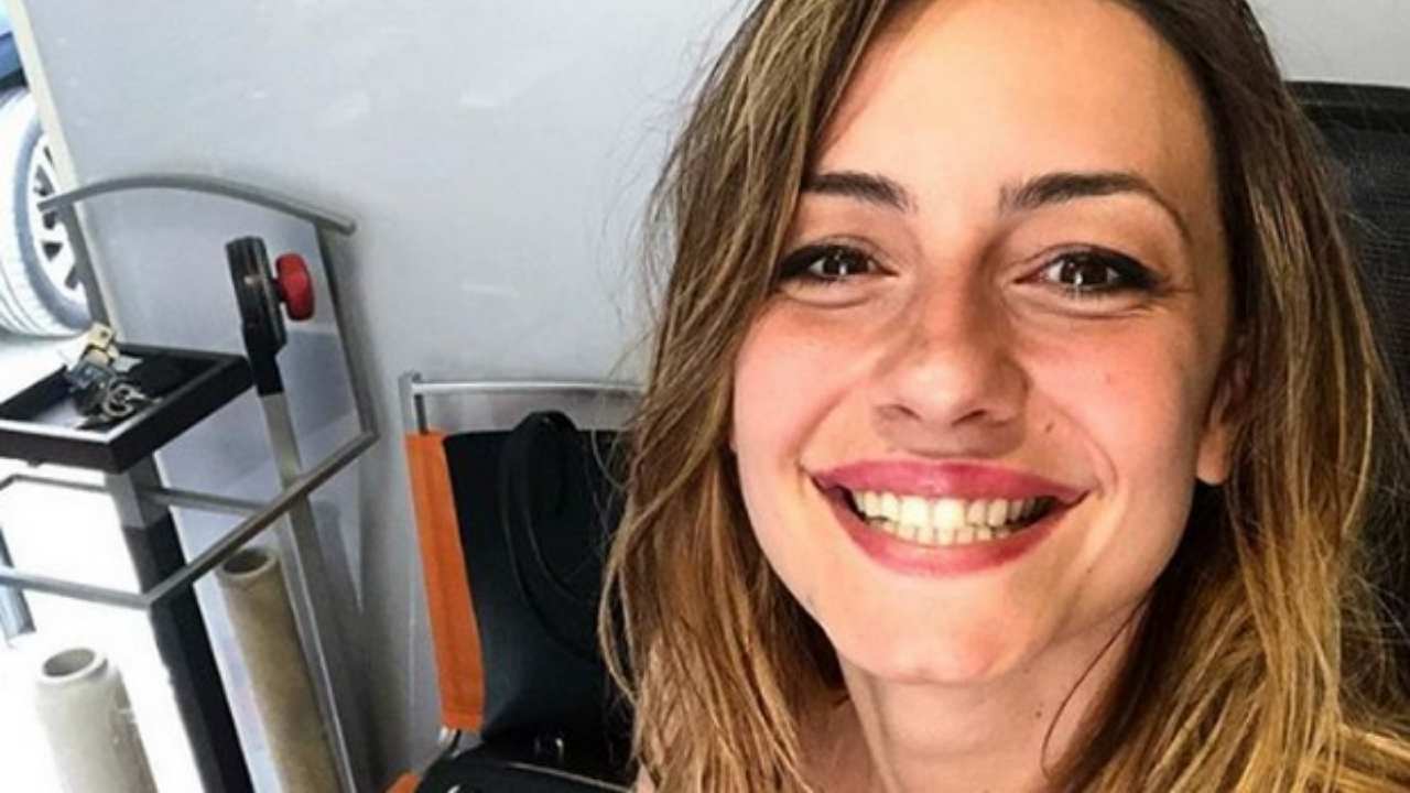 anna munafò, selfie con sorriso