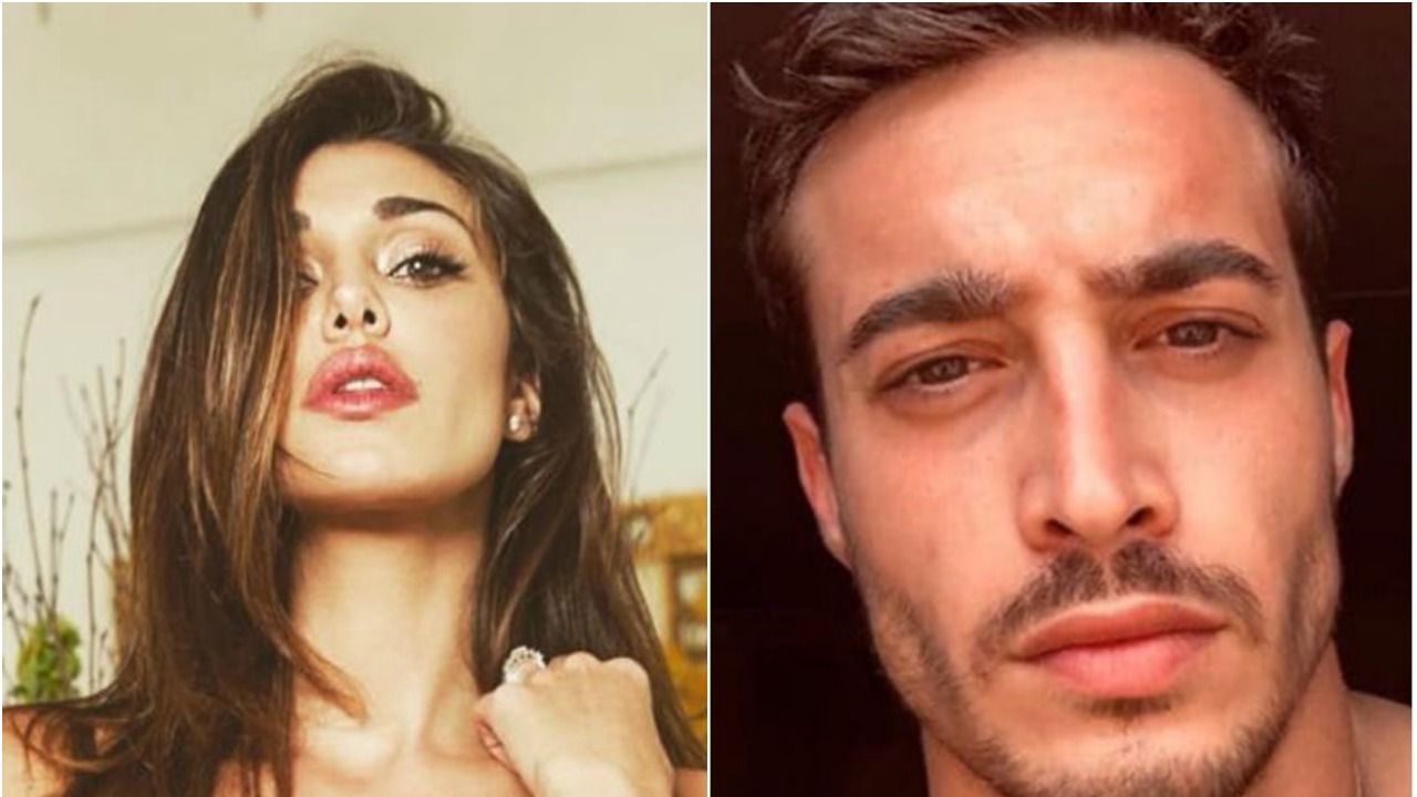 Belen e Antonino beso